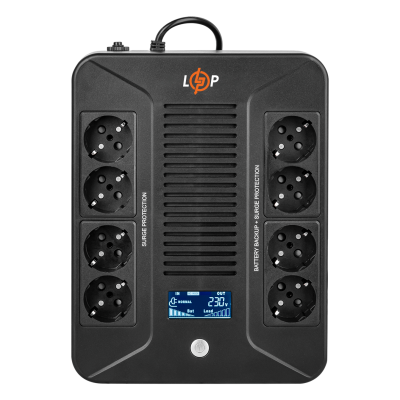 Линейно-интерактивный ИБП LP-600VA-8PS (360Вт) Линейно-интерактивный ИБП LP-600VA-8PS (360Вт)