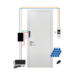 Комплект СКУД WIFI с электроригельным замком GV-504