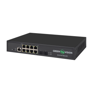 Коммутатор сетевой POE GV-019-M-08G+SFP
