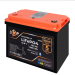 Аккумулятор LP LiFePO4 12,8V - 100 Ah (1280Wh) (BMS 100A/50А) пластик Smart BT