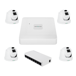 Комплект видеонаблюдения на 4 камеры GV-IP-K-W96/4 3MP