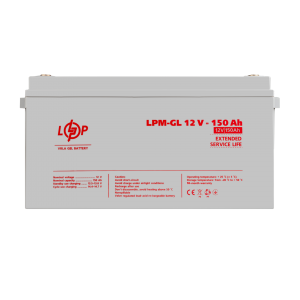 Аккумулятор гелевый LPM-GL 12V - 150 Ah