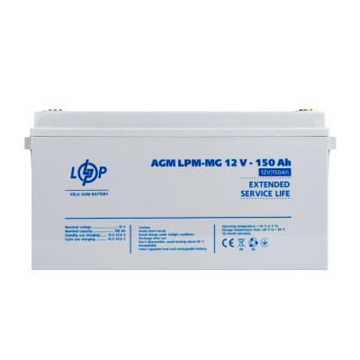Аккумулятор мультигелевый LPM-MG 12V - 150 Ah