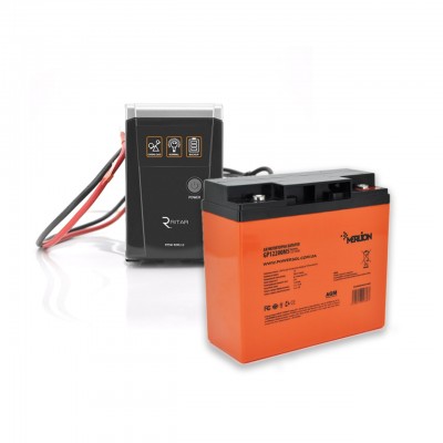 Комплект ДБЖ RITAR RTSW-500 LED з АКБ MERLION AGM 12V 40 Ah Комплект ДБЖ RITAR RTSW-500 LED з АКБ MERLION AGM 12V 40 Ah