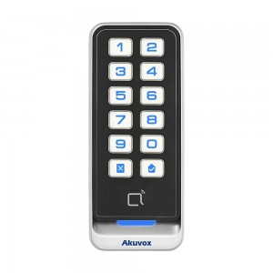 Зчитувач EM-Marine та Mifare з клавіатурою Akuvox CRM11