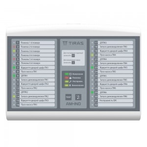 Адресна виносна панель індикації Tiras AM-IND на 32 індикатори