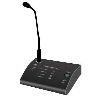 Мікрофон виносний пейджинговий CMX PA-4500RM, 4 зони Мікрофон виносний пейджинговий CMX PA-4500RM, 4 зони