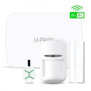 Комплект бездротової сигналізації U-Prox MPX LE KF kit White з LTE/GSM (4G/2G), WiFi, Ethernet