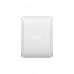 Бездротовий вуличний двонаправлений датчик руху «штора» Ajax DualCurtain Outdoor білий