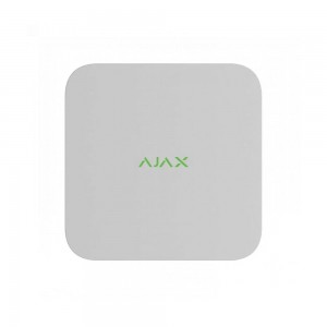 IP-відеореєстратор 8-канальний 8Mp Ajax NVR (8ch) White