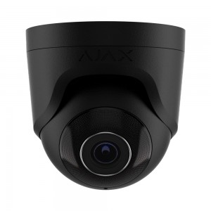 IP-відеокамера 5Mp Ajax TurretCam (5 Mp/4 mm) (8EU) ASP Black f=4mm з мікрофоном