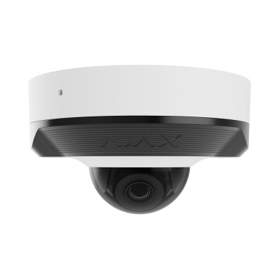 IP-відеокамера 5Mp Ajax DomeCam Mini (5 Mp/4 mm) (8EU) ASP White f=4mm з мікрофоном