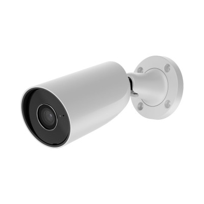 IP-відеокамера 8Mp Ajax BulletCam (8 Mp/2.8 mm) (8EU) ASP White f=2.8mm з мікрофоном