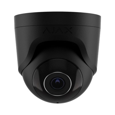 IP-відеокамера 8Mp Ajax TurretCam (8 Mp/2.8 mm) (8EU) ASP Black f=2.8mm з мікрофоном