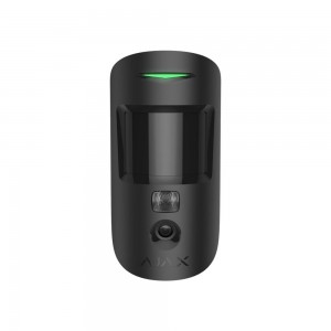 Бездротовий датчик з камерою Ajax MotionCam HDR (PhOD) Black