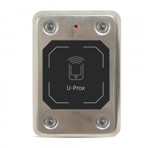 Зчитувач антивандальний мультиформатний ITV U-Prox SL steel EM-Marine / Mifare / NFC / PayPass / PayWave / BLE