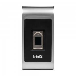 Біометричний антивандальний термінал Trinix TRR-1102EFI зі зчитувачем відбитків пальців і карт EM-Marine