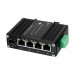 PoE-комутатор 5-портовий E-LINK LNK-IMC104GP-SFP IN 12-48V