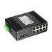 PoE-комутатор 10-портовий керований L2+ E-LINK LNK-IMC208-2.5GPM-SFP+ 2.5G з 8 портами PoE, 240W