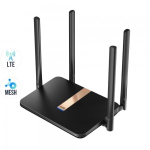 WiFi 5 Mesh 4G LTE-маршрутизатор Cudy LT500D CAT4 дводіапазонний АС1200