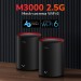 Маршрутизатор WiFi Mesh-система WiFi 6 2.5G Cudy M3000 Black (1-Pack) дводіапазонний AX3000