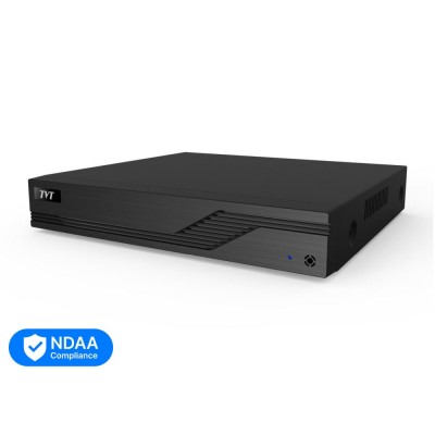 IP-відеореєстратор 4-канальний 8Mp TVT TD-3004H1-4P-B1-B з 4 портами PoE