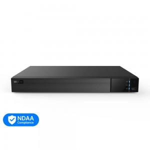 IP-відеореєстратор 16-канальний 16Mp TVT TD-3316H2-16P-B2-B з 16 портами PoE