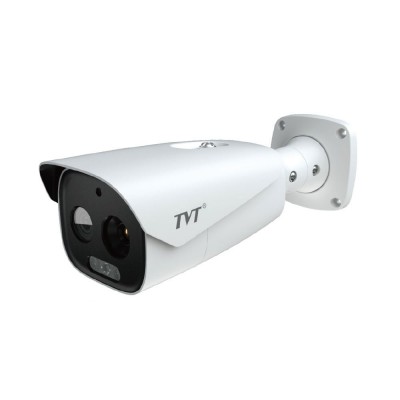 Тепловізійна IP-відеокамера TVT TD-5463E1-VT2(19/PE) Thermal 640*512 f=19mm Optical 5Mp f=8mm