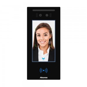 IP-відеопанель багатоабонентська 2Mp Akuvox E16C з екраном 5