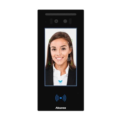 IP-відеопанель багатоабонентська 2Mp Akuvox E16C з екраном 5